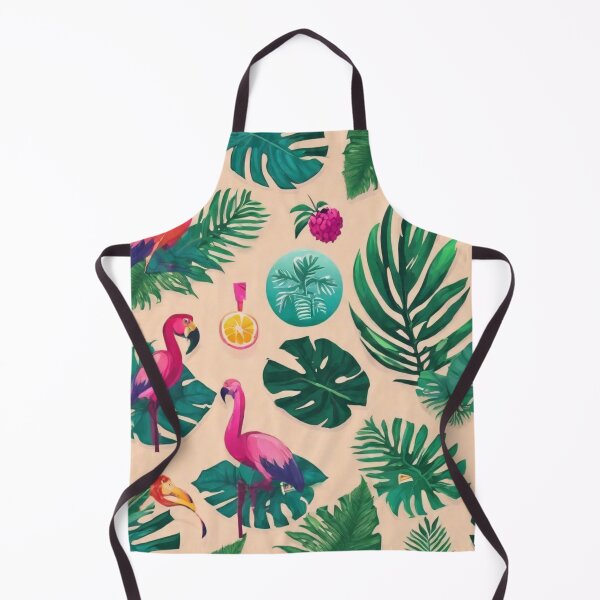 Item preview, "Island Breeze Bliss: Tropical Vibe Pattern Fabric" designed and sold by Poetic4Passion.
