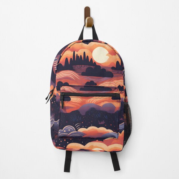 Item preview,  Boho Sunset Cloud,Boho Sunset  Orange Cloud,Purple Sunset Boho Natural,Orange Sunset Nature designed and sold by Aopo Chaloemphon.