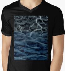 Stormy Sea Men's V-Neck T-Shirt