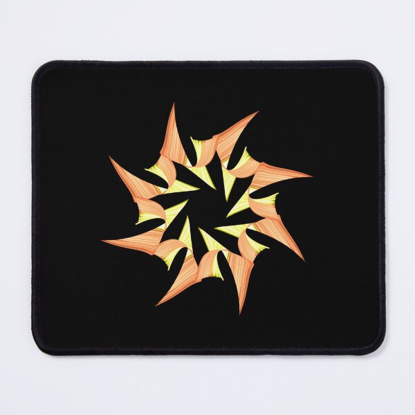 Item preview, yellow and red mandala designed and sold by Meo Design.