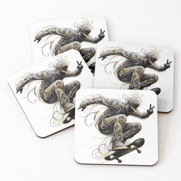 Item preview, Skateboarder designed and sold by Vibranta Studio.