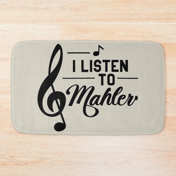 Item preview, Listening to the Notes of Mahler - in black designed and sold by EmeraldMusic.