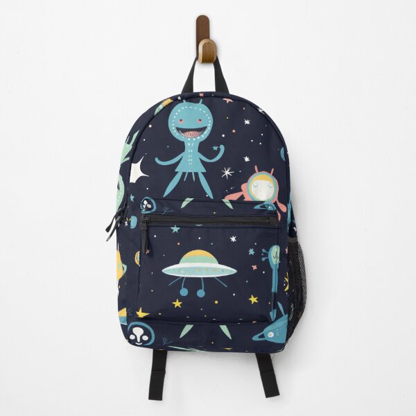 Item preview, An alien with space ships explores interstellar mysteries designed and sold by StrawberryJolly.