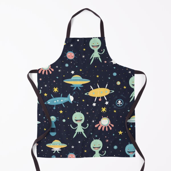 Item preview, An alien with space ships explores interstellar mysteries designed and sold by StrawberryJolly.
