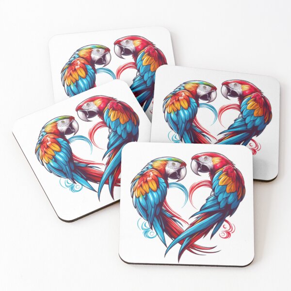 Item preview, Heart Macaws designed and sold by TNTroger.