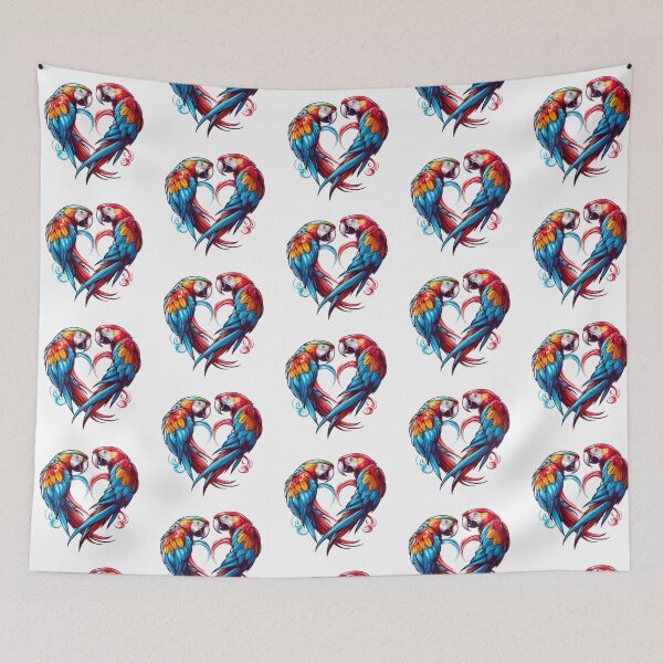 Item preview, Heart Macaws designed and sold by TNTroger.