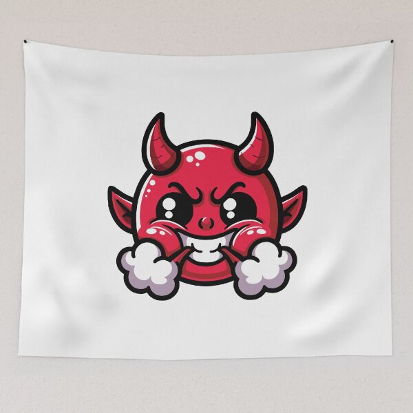 Item preview, Raging Rudy: The Furious Fire Fiend designed and sold by StickerNestHQ.
