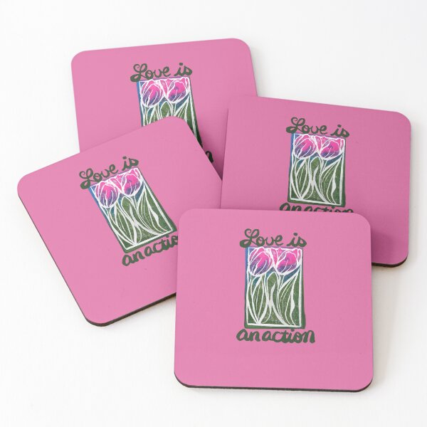 Item preview, Love is an Action designed and sold by FrictionMaxxing.