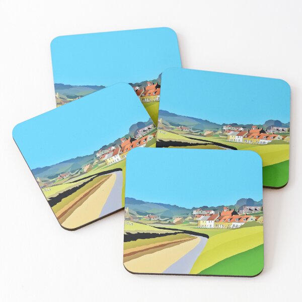 Item preview, Sandsend designed and sold by Richard O'Neill Art.
