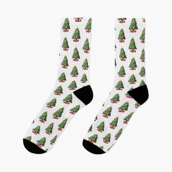 Item preview, Colorful christmas tree full of decorations designed and sold by twisted-dot.
