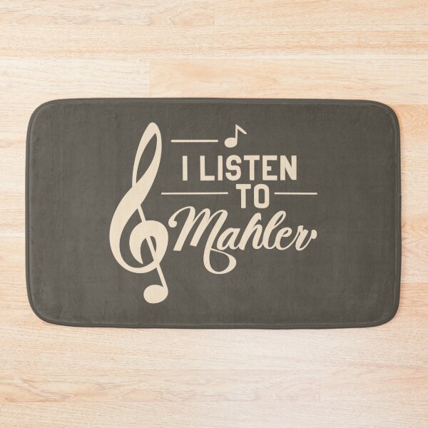 Item preview, Listening to the Notes of Mahler - beige designed and sold by EmeraldMusic.