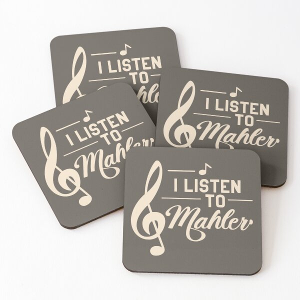 Item preview, Listening to the Notes of Mahler - beige designed and sold by EmeraldMusic.