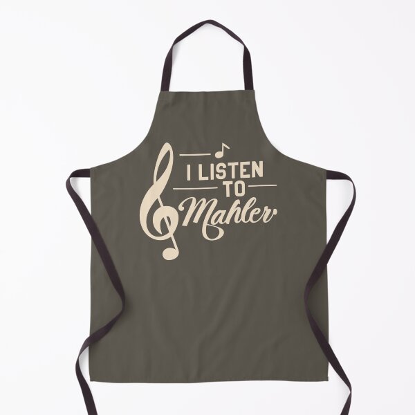 Item preview, Listening to the Notes of Mahler - beige designed and sold by EmeraldMusic.