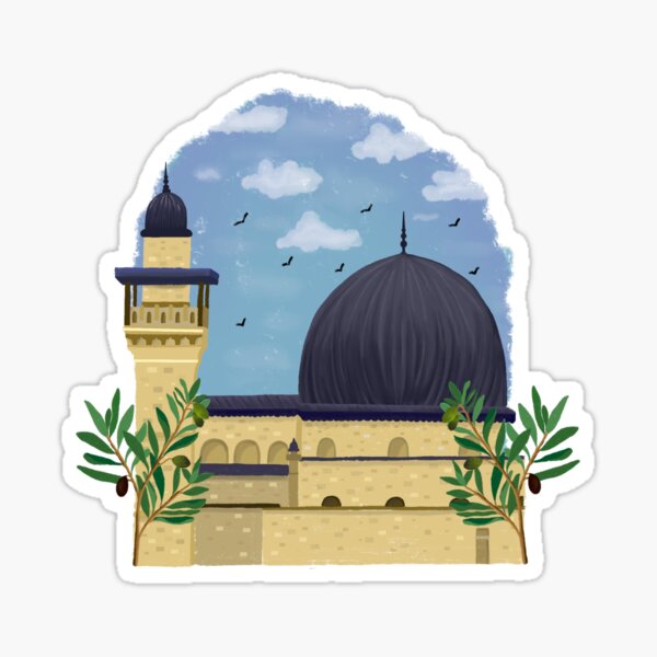 Al-Aqsa Mosque Sticker Art - Free Shipping – Penny Appeal USA