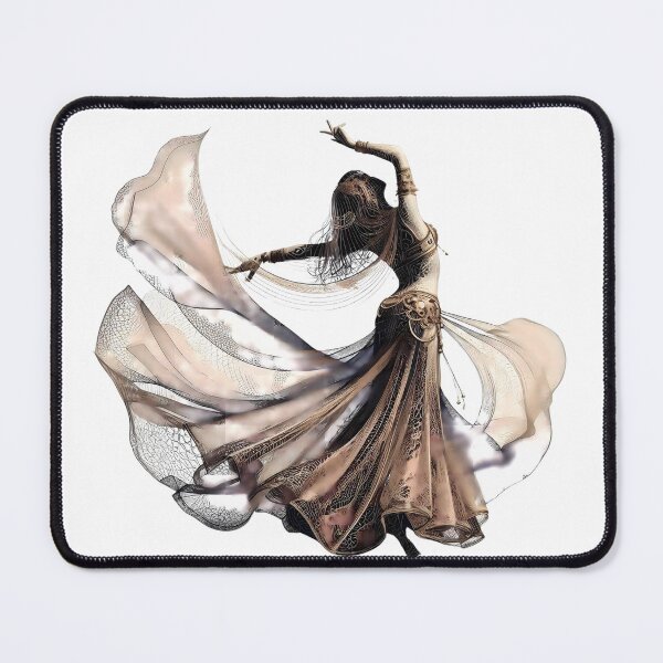 Item preview, Belly dancer designed and sold by Vibranta Studio.