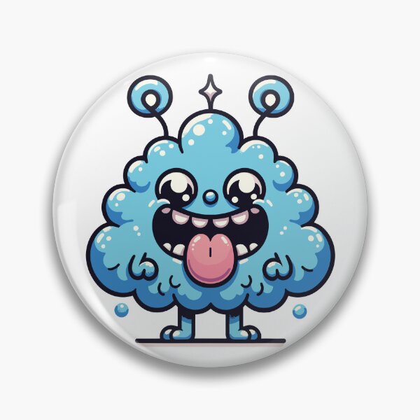 Item preview, Bubbling Benny: The Delightfully Drippy Demon designed and sold by StickerNestHQ.