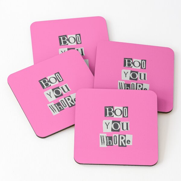 Item preview, boo you whore burn book aesthetic designed and sold by Creative Brat Design Studio.