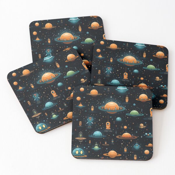 Item preview, Alien commander with advanced space ships leads the way designed and sold by StrawberryJolly.