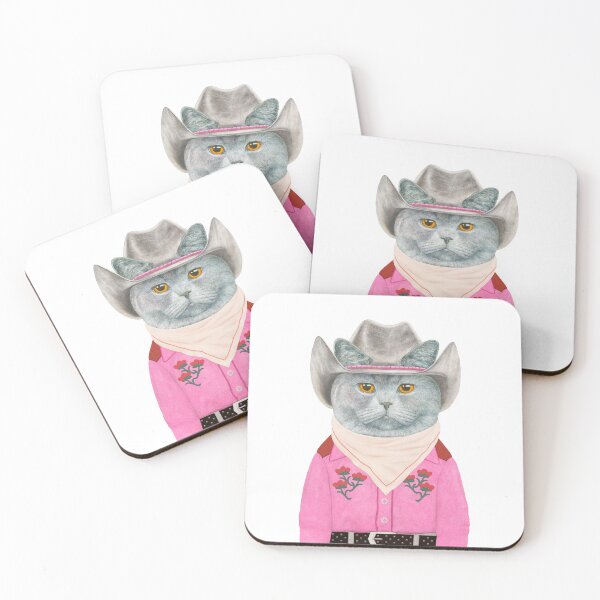 Item preview,  British Shorthair Cowboy Cat designed and sold by AnimalCrew.