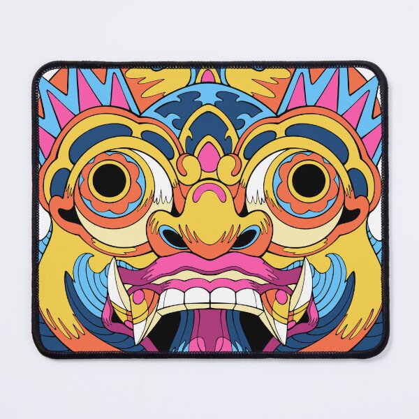 Item preview, Balinese barong mask art designed and sold by hnsstudio.