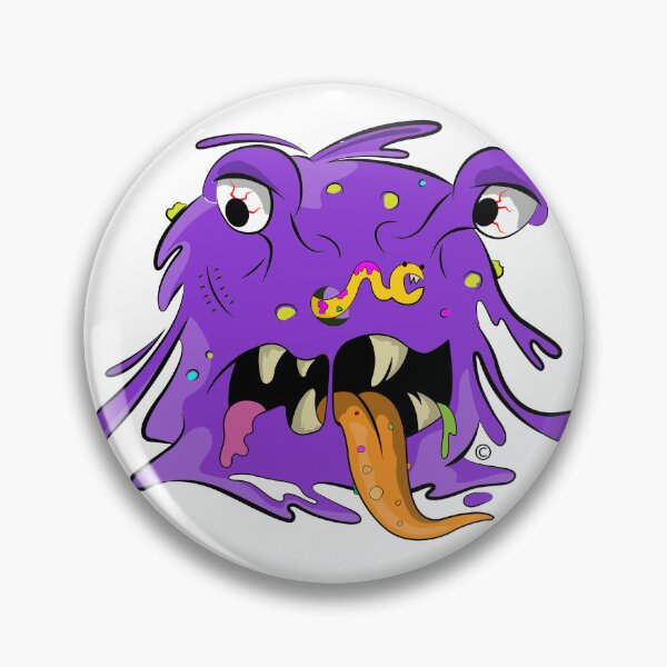 Item preview, Slime Monster Purple designed and sold by AndreOwl.
