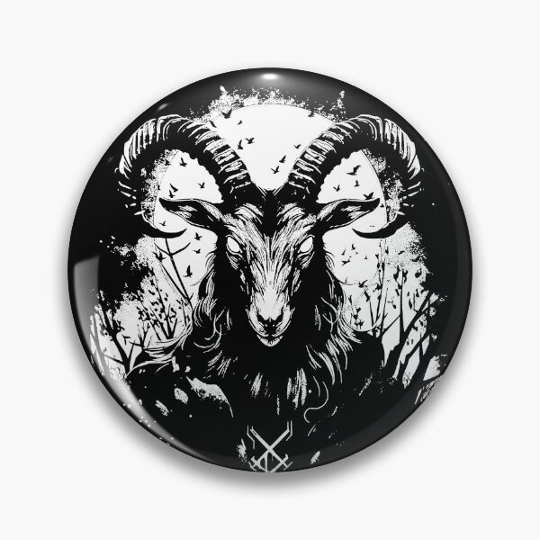 Item preview, Gothic Occult Goat Head Horror designed and sold by trajeado14.