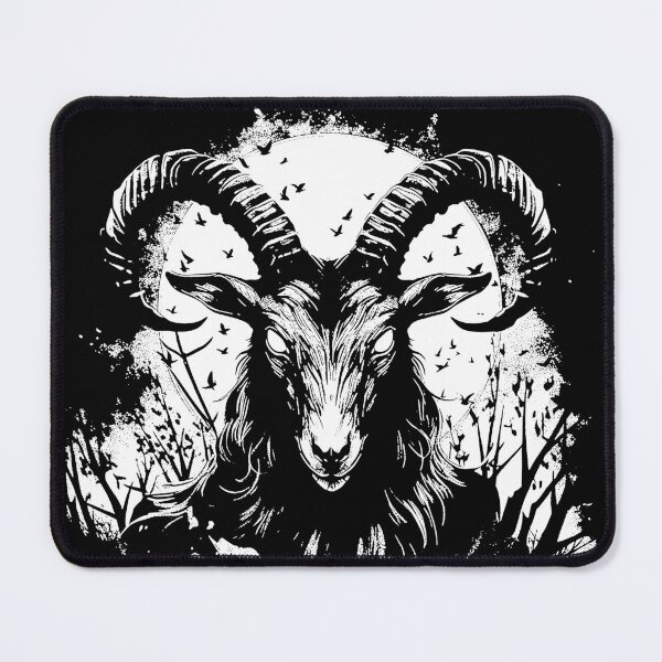 Item preview, Gothic Occult Goat Head Horror designed and sold by trajeado14.