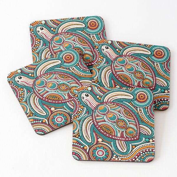 Item preview, Aboriginal Turtle Art designed and sold by PictoParade.
