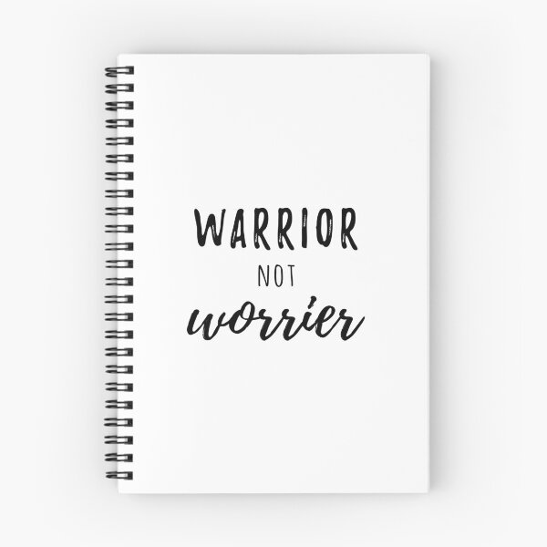 Item preview, Warrior not Worrier designed and sold by jenniferzalzal.