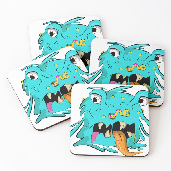 Item preview, Slime Monster Cyan designed and sold by AndreOwl.