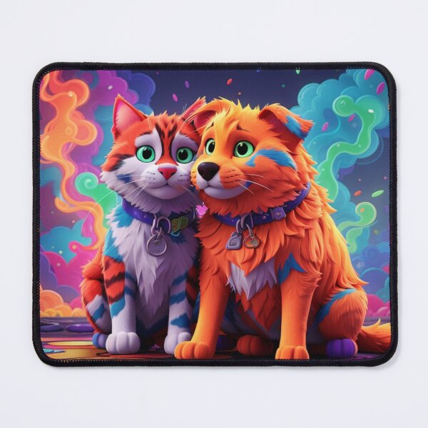 Item preview, Cat and Dog Friends designed and sold by Decyo.