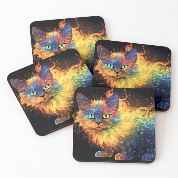 Item preview, “The Mystery of the Quantum Dragon Cat” designed and sold by Art-Vortex-fr.