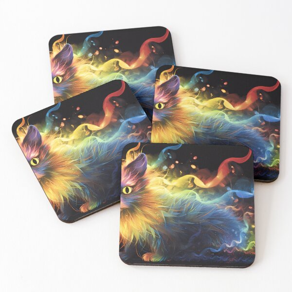 Item preview, “The Mystery of the Quantum Dragon Cat” designed and sold by Art-Vortex-fr.