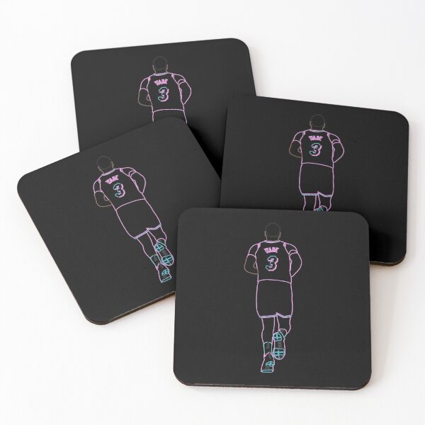 Item preview, Dwyane Wade Miami Vice Neon designed and sold by RatTrapTees.