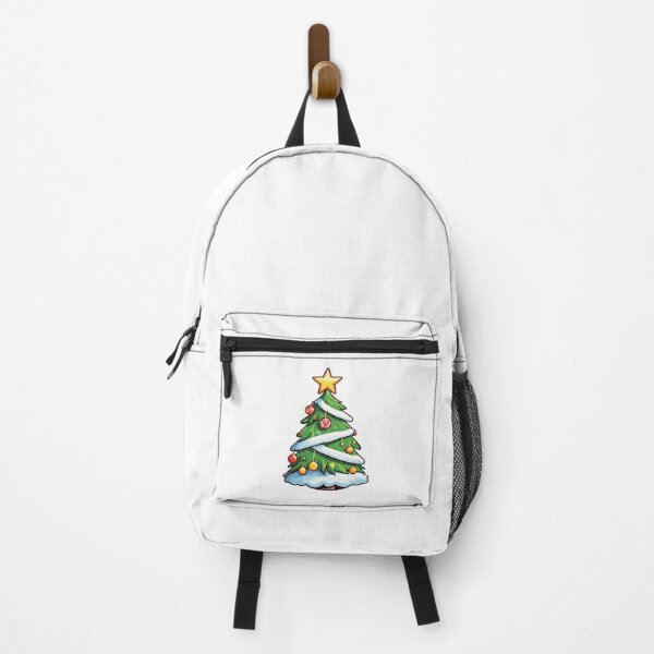 Item preview, Cartoon christmas tree with the big golden star on top designed and sold by twisted-dot.