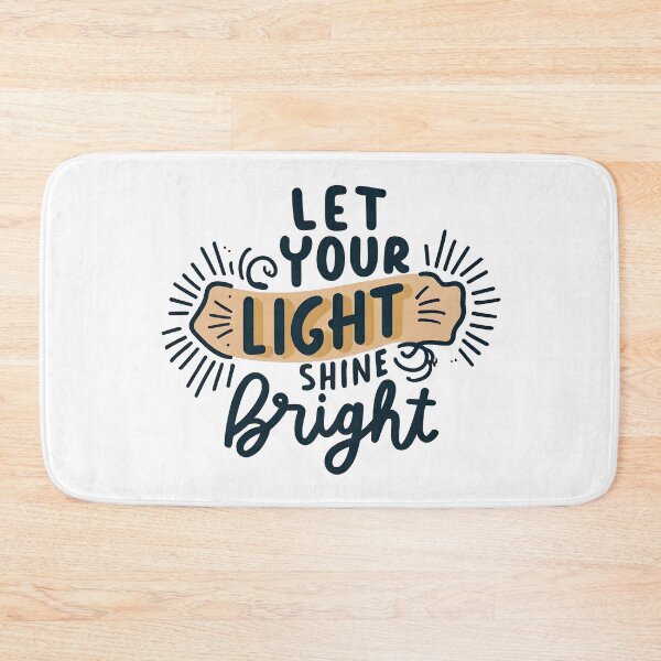 Item preview, Illuminate the World with Your Brilliance: Joyful Typography designed and sold by TYPOGraphy-101.
