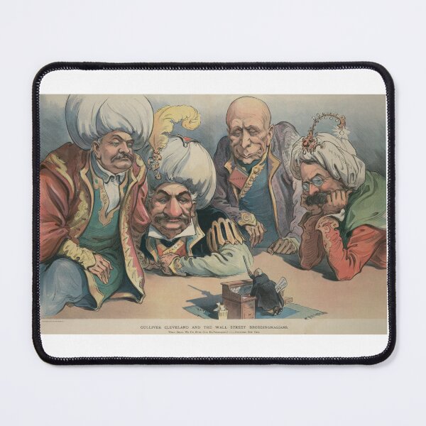 Item preview, Political cartoon puck magazin, Keppler designed and sold by Mirksaz-designs.