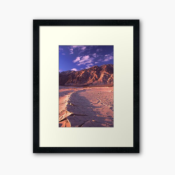 Saline Valley Sunrise Framed Art Print