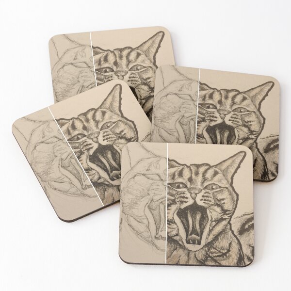 Item preview, Cat Diptych designed and sold by EjsArtArt.