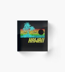 Hawaii Pride Apparel Acrylic Block