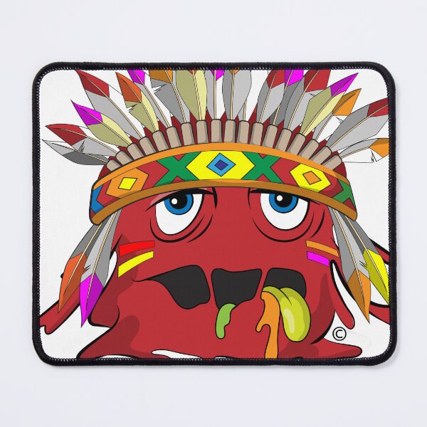 Item preview, Slime Monster Red Indian Red designed and sold by AndreOwl.