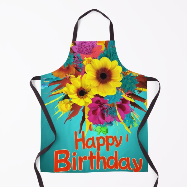 Item preview, Bouquet of colorful flowers on blue background designed and sold by Photopat.