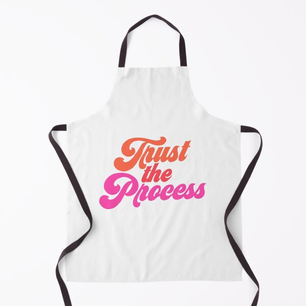 Item preview, Trust the process in coral and pink designed and sold by adesignworld.
