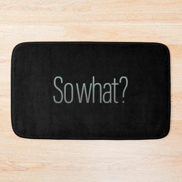 Item preview, So what? v.6 designed and sold by x1brett.