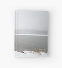 Looking Over the Frozen Lake Hardcover Journal