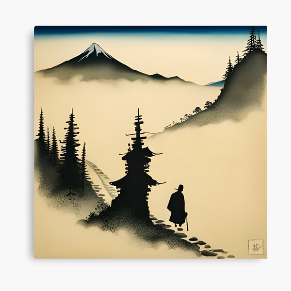 Follow your personal path Canvas Print