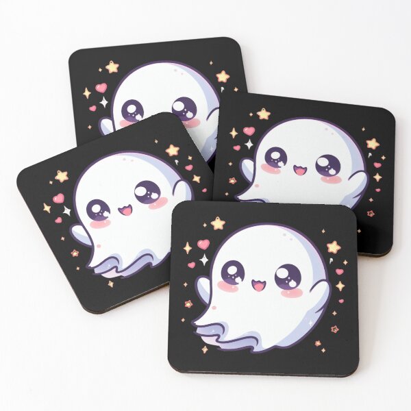Item preview, cute flying ghost designed and sold by CharliBluu.