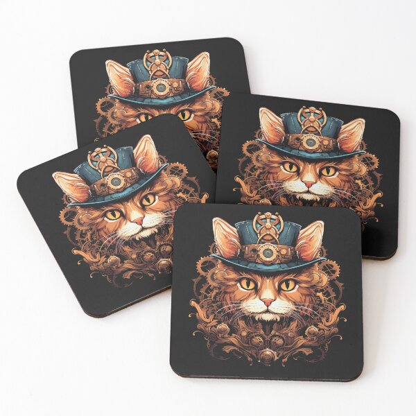 Item preview, Steam-Feline Fantasia designed and sold by PictoParade.