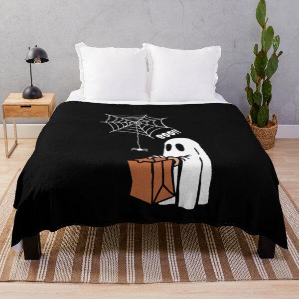 Item preview, Halloween Ghostly Delights Ghost say boo!! only black designed and sold by martin max.