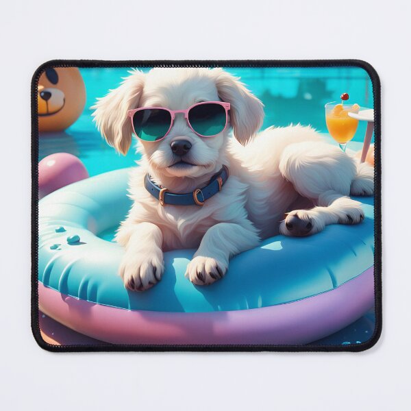 Item preview, The Cool Dog in Summer designed and sold by SeamCraft.